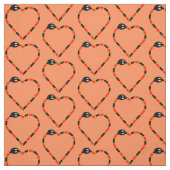 Tissu Coeur de serpent de corail (Échantillon)