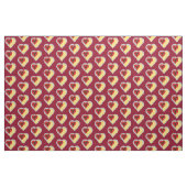 Tissu Coeur de spaghetti (Fat Quarter)