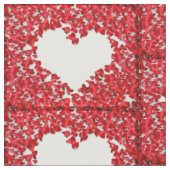 Tissu Coeur des fleurs (Fermer)
