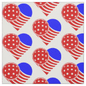 Tissu coeur du pickball d'amour (Échantillon)