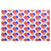 Tissu coeur du pickball d'amour (Fat Quarter)