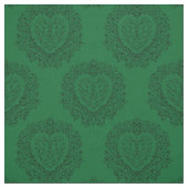 Tissu Coeur noir foncé gothique (Échantillon)