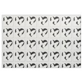Tissu Coeur papillon (Fat Quarter)