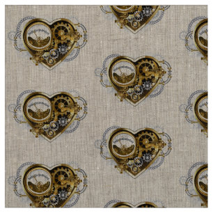 Tissu Coeur vapeur avec un manomètre