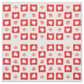 Tissu Cœurs (Échantillon)