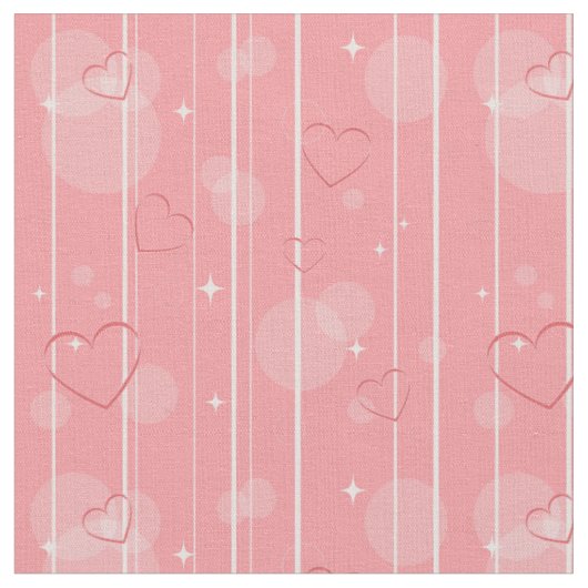 Tissu Coeurs (Fermer)