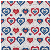 Tissu Coeurs (Fermer)