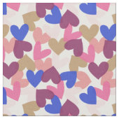 Tissu Coeurs (Fermer)