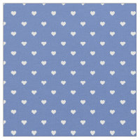 Coeurs à points Polka Bleus