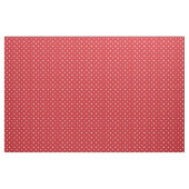 Tissu Coeurs à points Polka rouges (Fat Quarter)