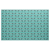 Tissu Coeurs d'amour roses de Boston Terrier (Fat Quarter)