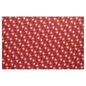 Tissu Coeurs de dentelle Pois rouges (Yard)