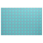 Tissu Coeurs de neige bleu rose blanc (Yard)