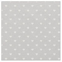 Coeurs de point de Polka gris
