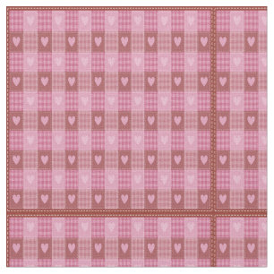 Tissu Coeurs de Saint-Valentin utilisés