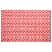 Tissu Coeurs et guingan (Fat Quarter)