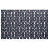Tissu Coeurs et motif d'Ancres (Fat Quarter)