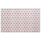 Tissu Coeurs et Rose (Yard)