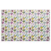 Tissu Coeurs floraux (Fat Quarter)