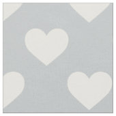 Tissu : Coeurs gris (Fermer)