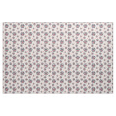 Tissu Cœurs Mignons & Empreintes de Pattes Coton (Yard)