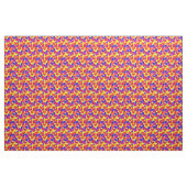 Tissu Coeurs peints brillants sur Jaune | Saint Valentin (Yard)