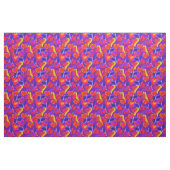 Tissu Coeurs peints sur pourpre | Saint-Valentin (Fat Quarter)