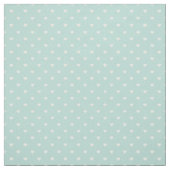 Tissu Coeurs Point Polka Mint (Échantillon)