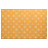 Tissu Coeurs Pots Orange Polka (Fat Quarter)