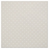 Tissu Coeurs Pots Polka Beige Lin (Échantillon)