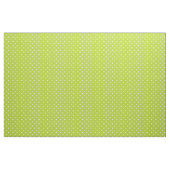 Tissu Coeurs Pots Polka Vert Pomme (Fat Quarter)