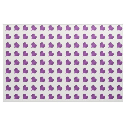 Tissu Coeurs pourpres (Yard)