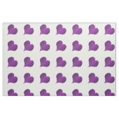 Tissu Coeurs pourpres (Fat Quarter)