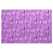 Tissu Coeurs pourpres (Fat Quarter)