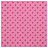 Tissu Cœurs roses (Échantillon)