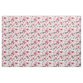 Tissu Coeurs roses et Rose (Fat Quarter)