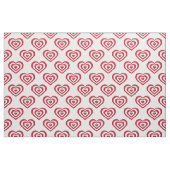 Tissu Coeurs rouges (Fat Quarter)