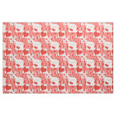 Tissu Coeurs rouges, amour, (Fat Quarter)