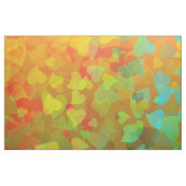 Tissu Coeurs tombants Orange (Fat Quarter)