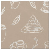 Tissu Coffee Break Mocha Brown (Fermer)
