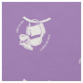 Tissu Coffee Sloth (blanc) (Fermer)