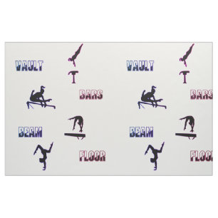 Tissu Coffre de gymnastique, Bars, Poutres, Étage