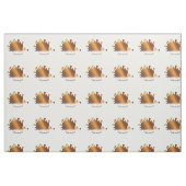 Tissu Coincé sur vous Hérisson et Coeurs (Fat Quarter)