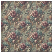 Tissu Colère affectueuse - Carrelage classique victorien (Échantillon)