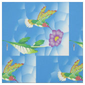 Tissu Colibri : Stylisé (Échantillon)