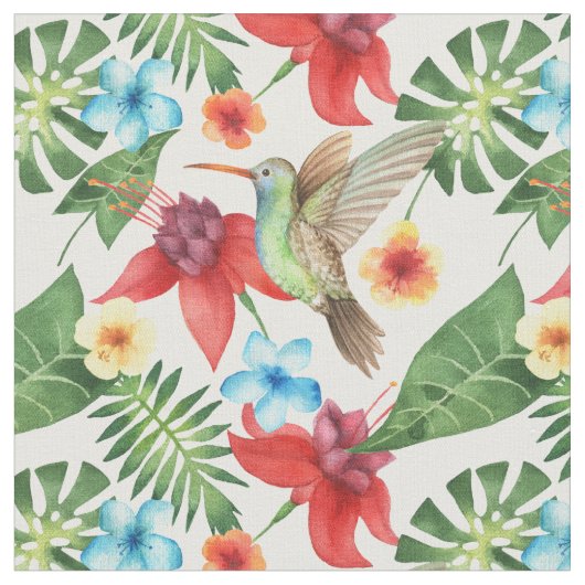 Tissu Colibri tropical (Fermer)