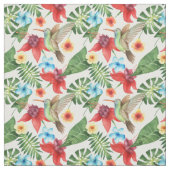 Tissu Colibri tropical (Échantillon)