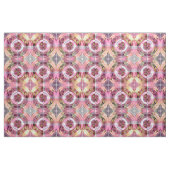 Tissu Collage abstrait de mandarine et de rose (Fat Quarter)