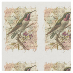 Tissu Collage de cru de colibri