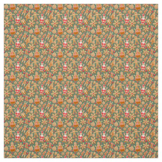 Tissu Collage de Noël (Échantillon)